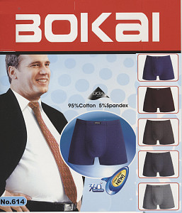 Мужские трусы боксеры  (большие размеры) BOKAI